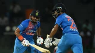 Shikhar Dhawan, bowlers guide India to 6-wicket win against Bangladesh in 2nd T20I, Nidahas Trophy Shikhar Dhawan, bowlers guide India to 6-wicket win against Bangladesh in 2nd T20I, Nidahas Trophy